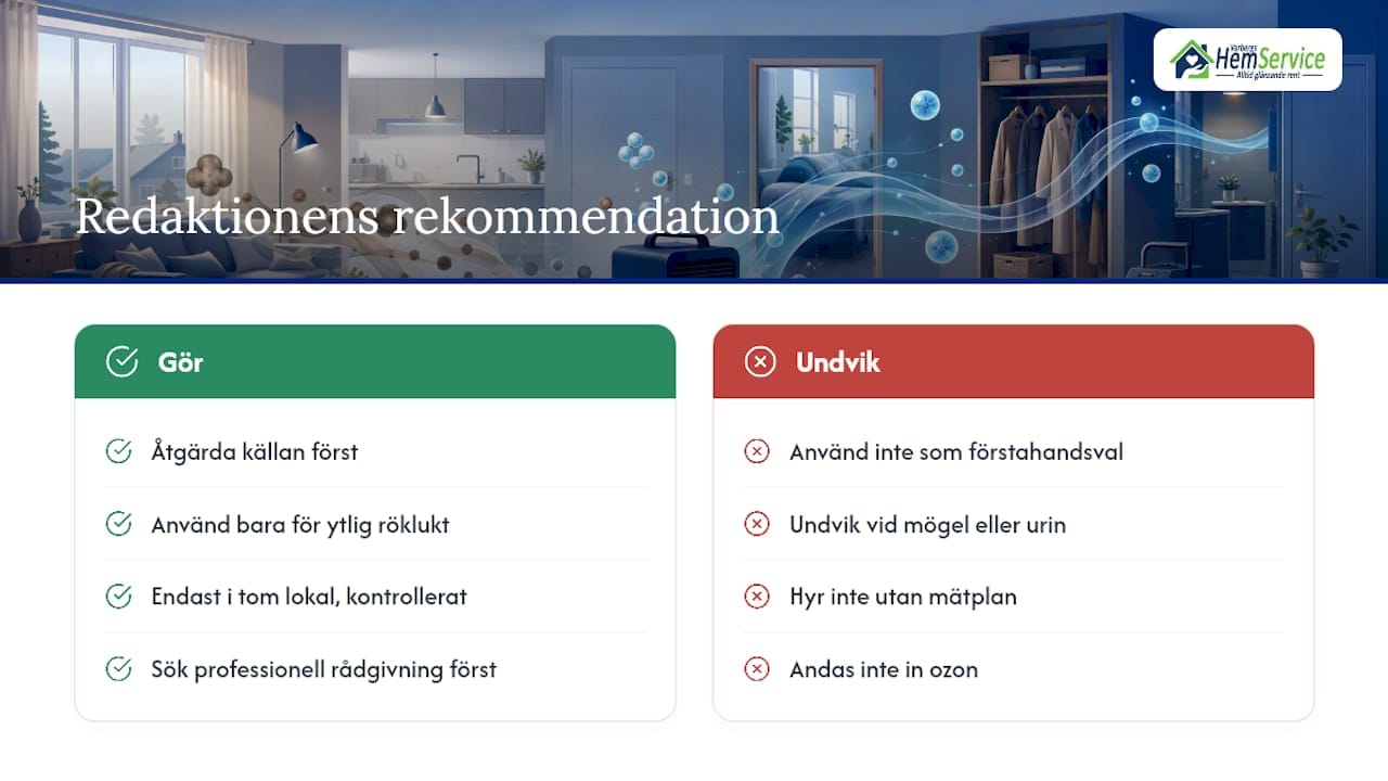 Redaktionens perspektiv: rekommendation för svenska hushåll — overview diagram