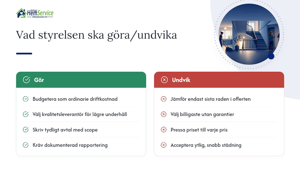 Varför lägsta pris sällan är rätt val för föreningen — overview diagram